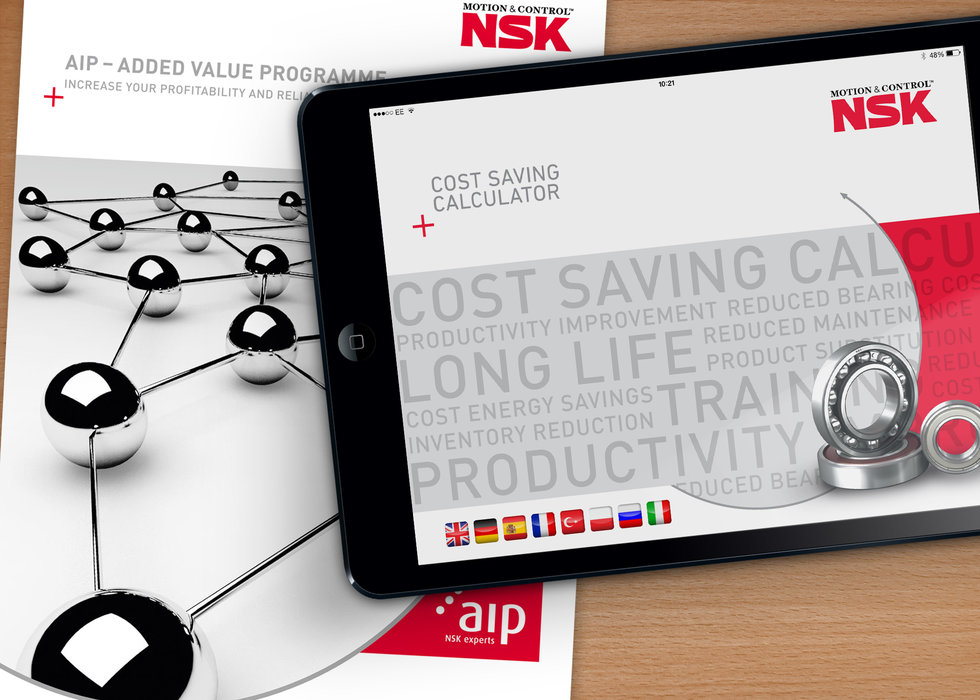 Firma NSK udostępnia aplikację kalkulatora oszczędności na tablety, smartphony i PC